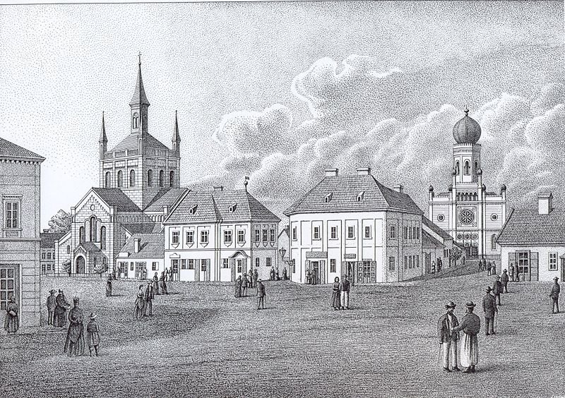 230 Kecskemét városközpontja 1870 körül