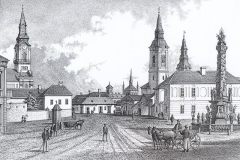 228 Kecskemét városközpontja az 1870-es években