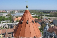 101 Szeged, a Fogadalmi templom kupolájának irányában