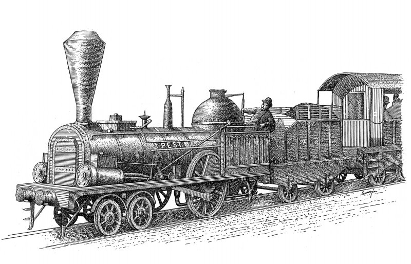 272 Az első vonat 1846-ban