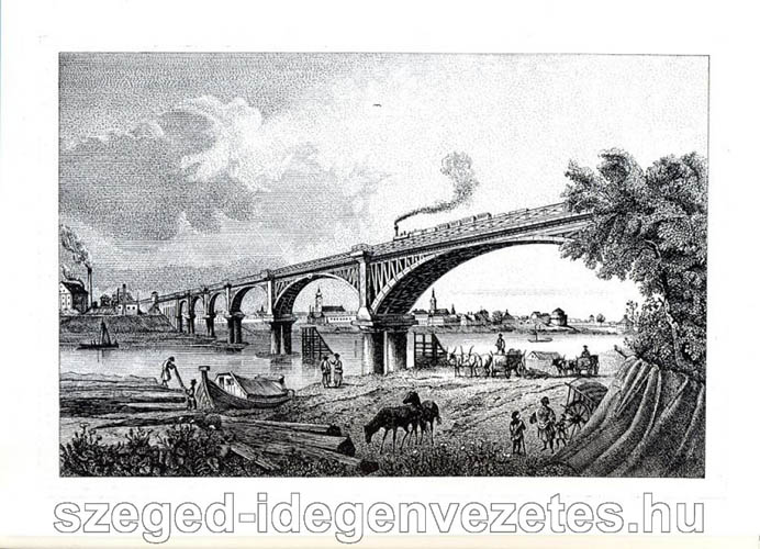 293 Az egykori vasúti híd (Somorjai F. rajza)