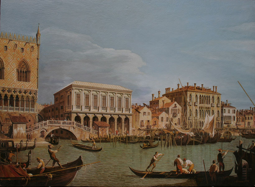 Canaletto változat, Velence 1728-ban