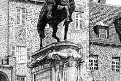 118 II. Rákoczi Ferenc lovas szobra