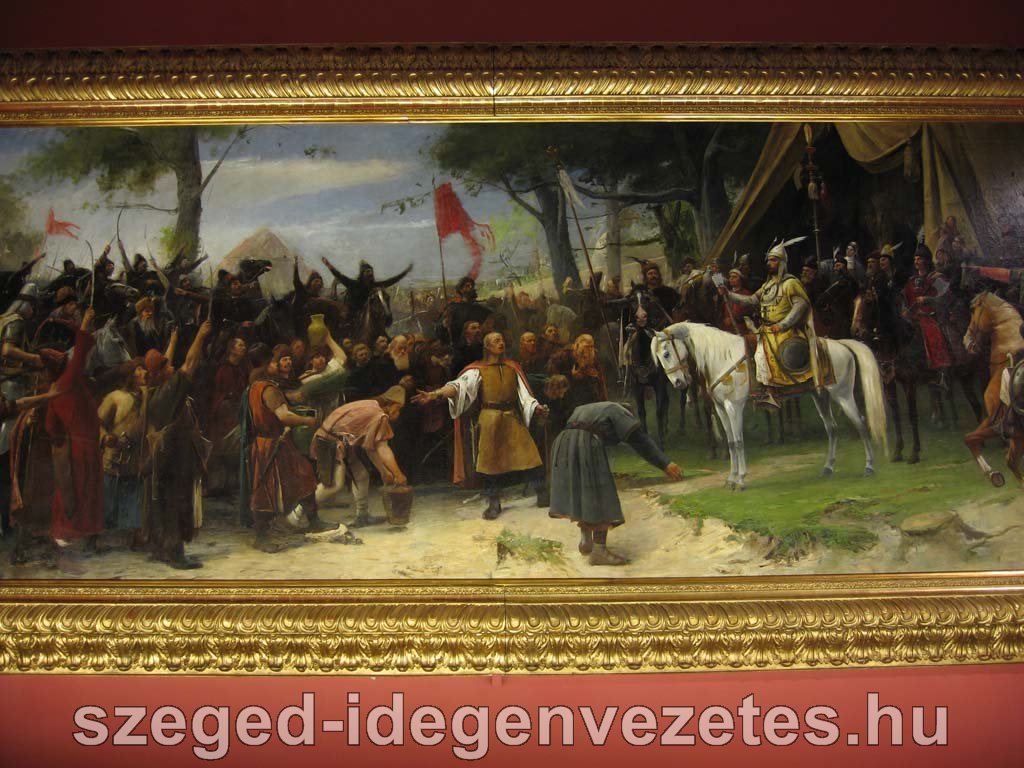 212 Munkácsy Mihály Honfoglalás c festménye